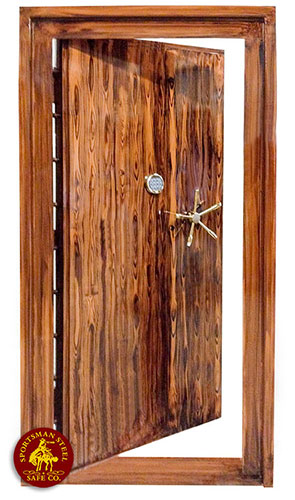 Custom Wood Grain Finish Vault Doors and Safes