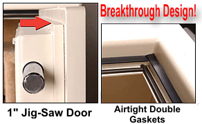 gun safe fire proofing