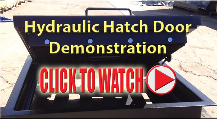 Hydraulic hatch door video