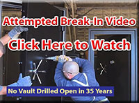 Vault Door attempted break in test - Sportsman Steel Safes