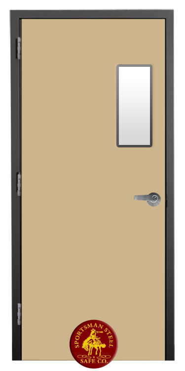 Bullet proof office door