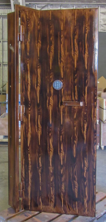 Door wood grain