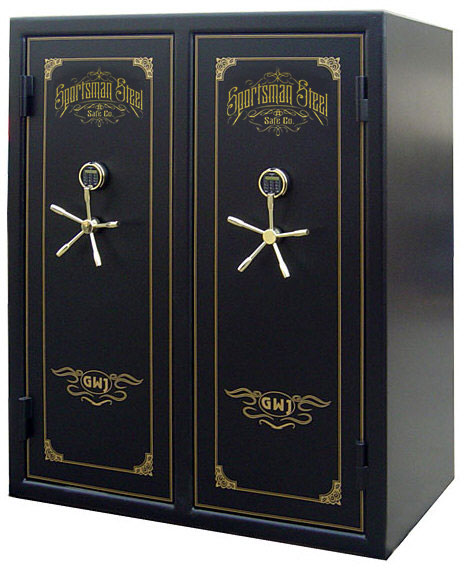 Double Wide Double Door Safe