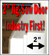 Jig-Saw Step Door
