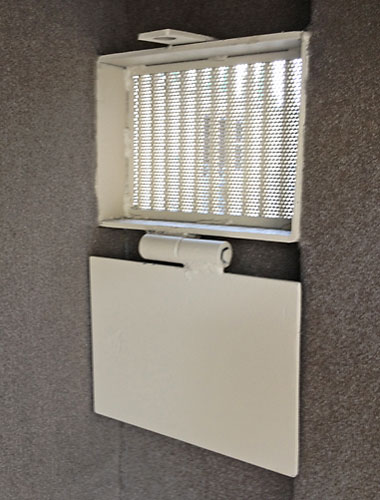Armory Vault Door Air Vent for Safe Room