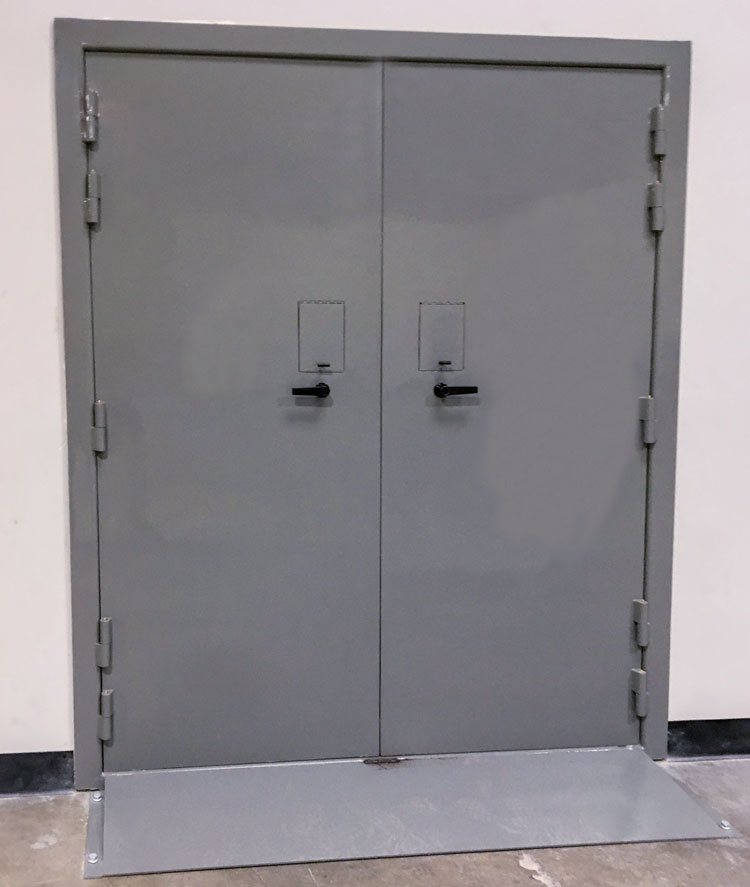double door vault