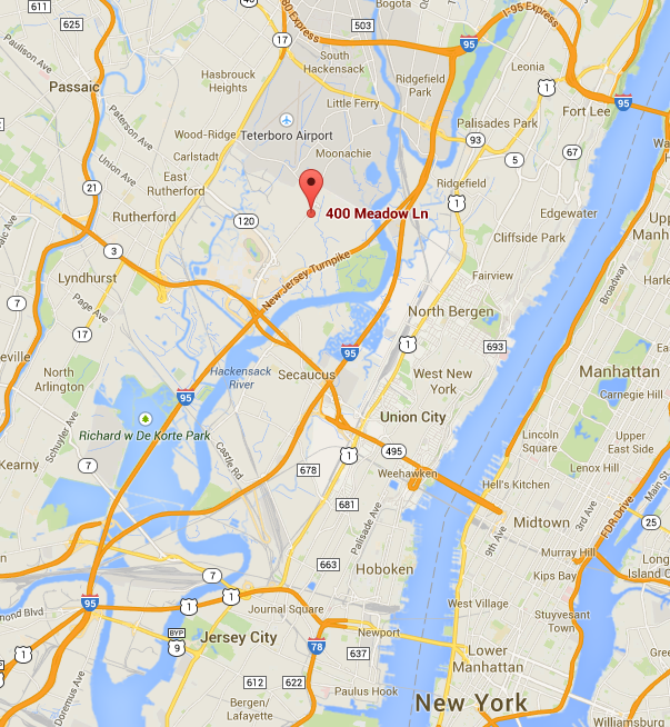 New Jersey gun safe dealer map