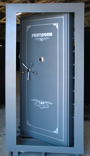 Inward swinging vault room doors for sale in Oklahoma