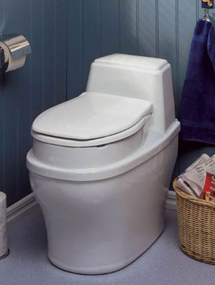 Chemical toilet for survival shelter