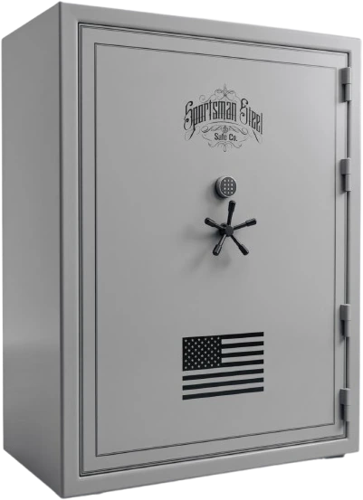Large gun safe 72x60x30 - Silver / Black Accent