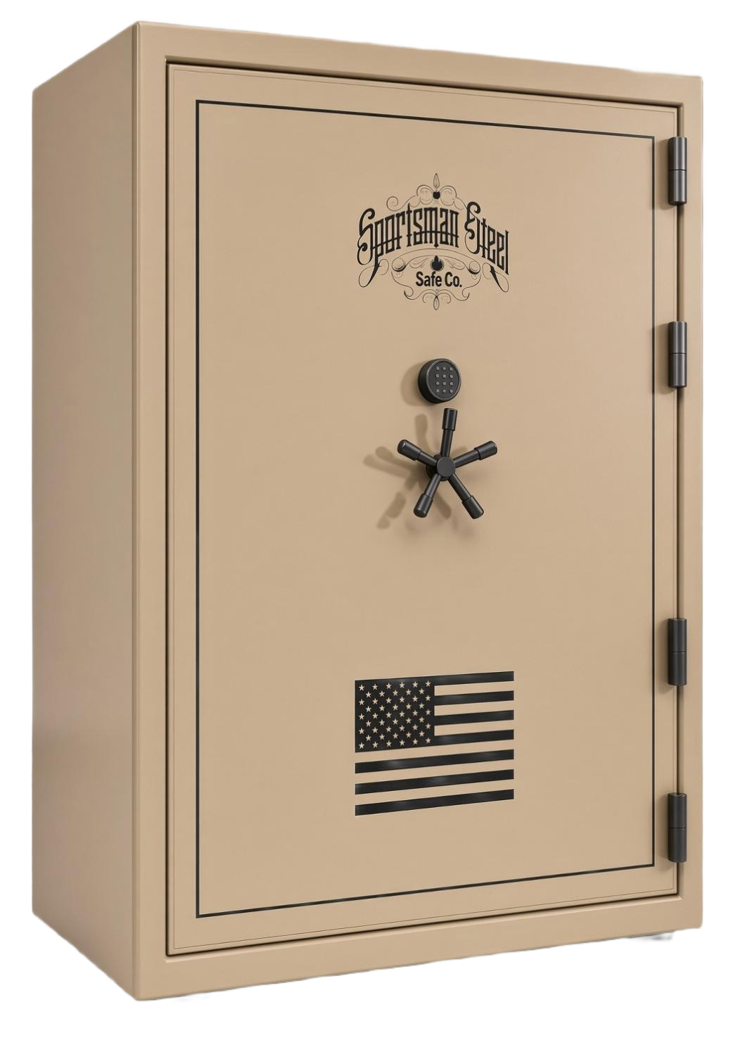 Large gun safe 72x60x30 - Desert Tan / Black Accent