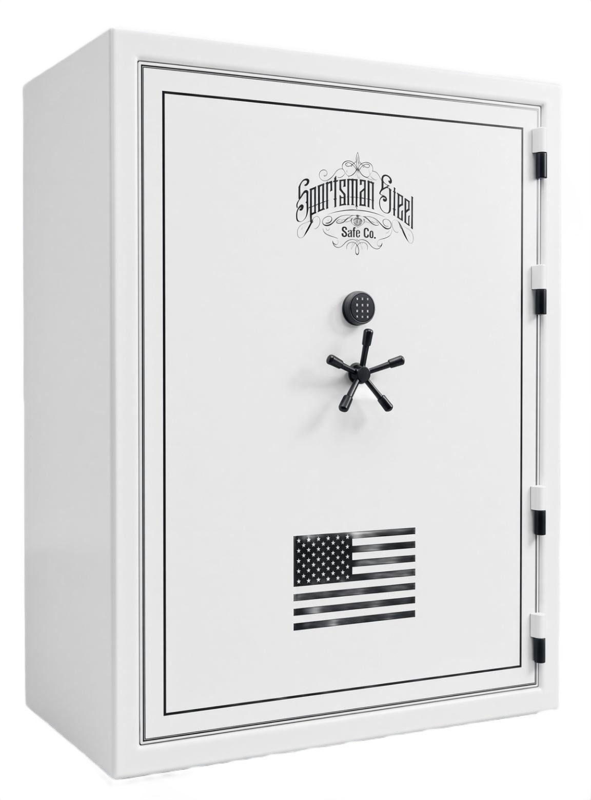 Large gun safe 72x60x30 - White / Black Accent