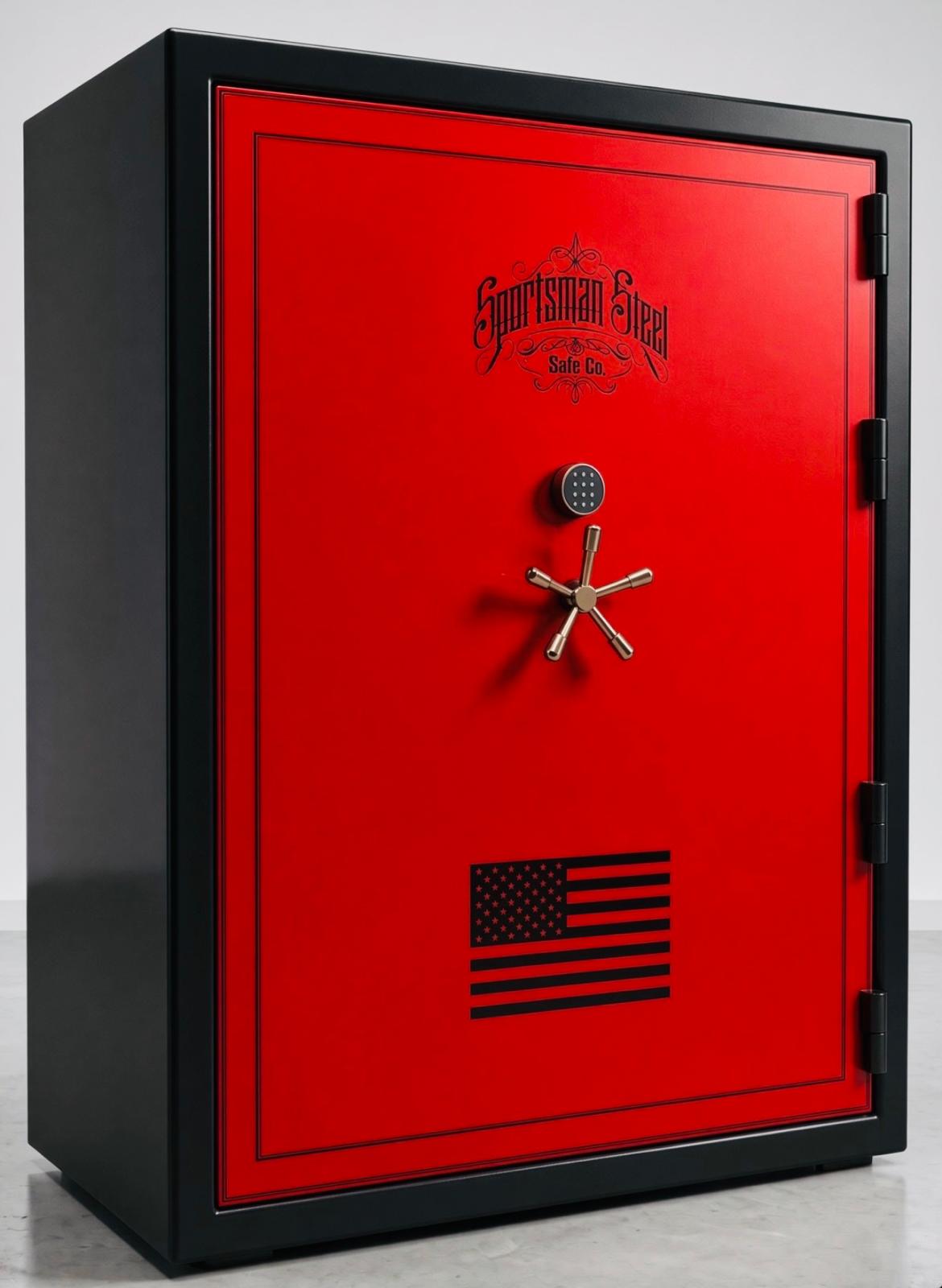 IRON AMERICAN 65 gun safe closed