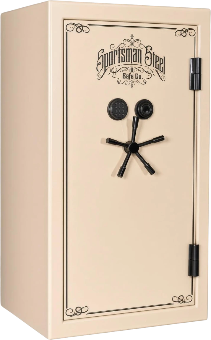 IRON AMERICAN 35 gun safe closed