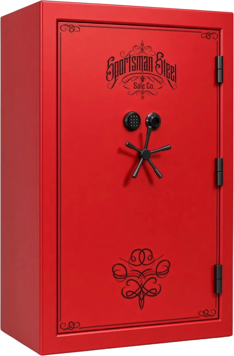 IRON AMERICAN 55 gun safe closed