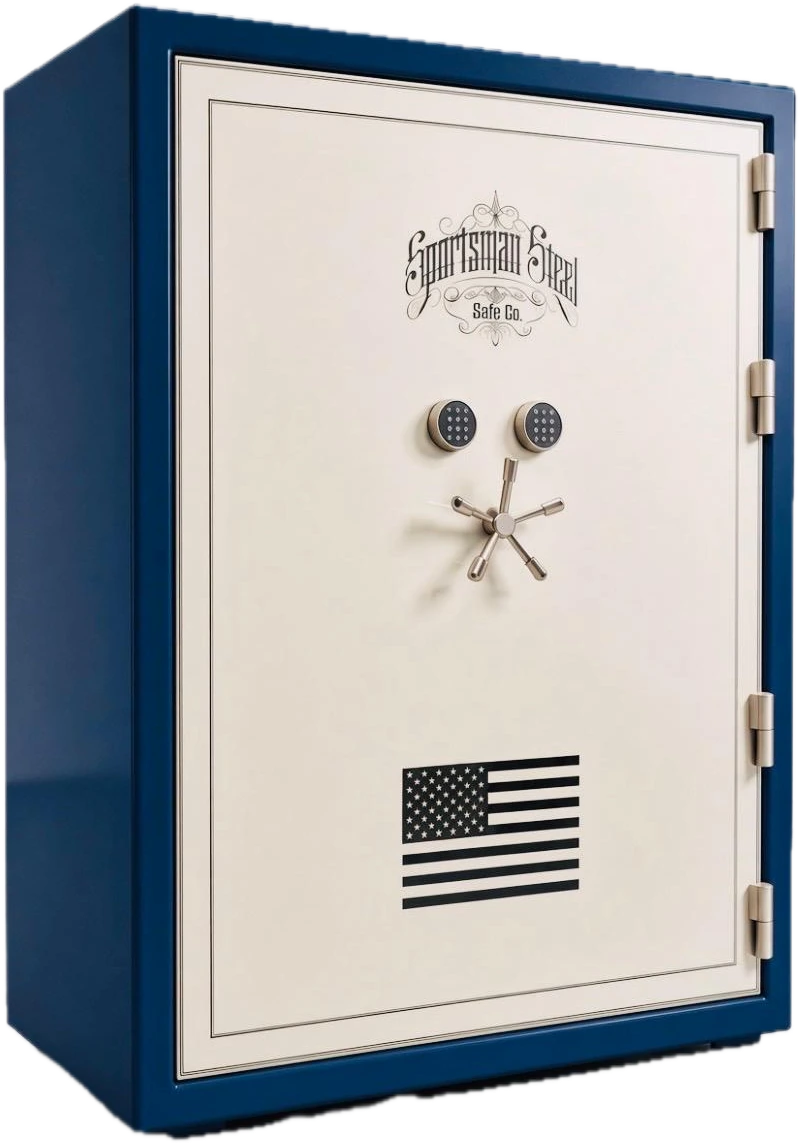 Tactical American 65 gun safe door closed