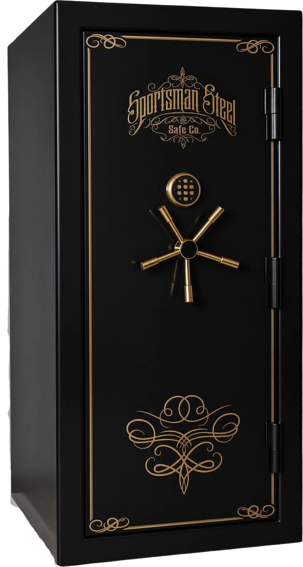 TACTICAL AMERICAN 35 gun safe closed