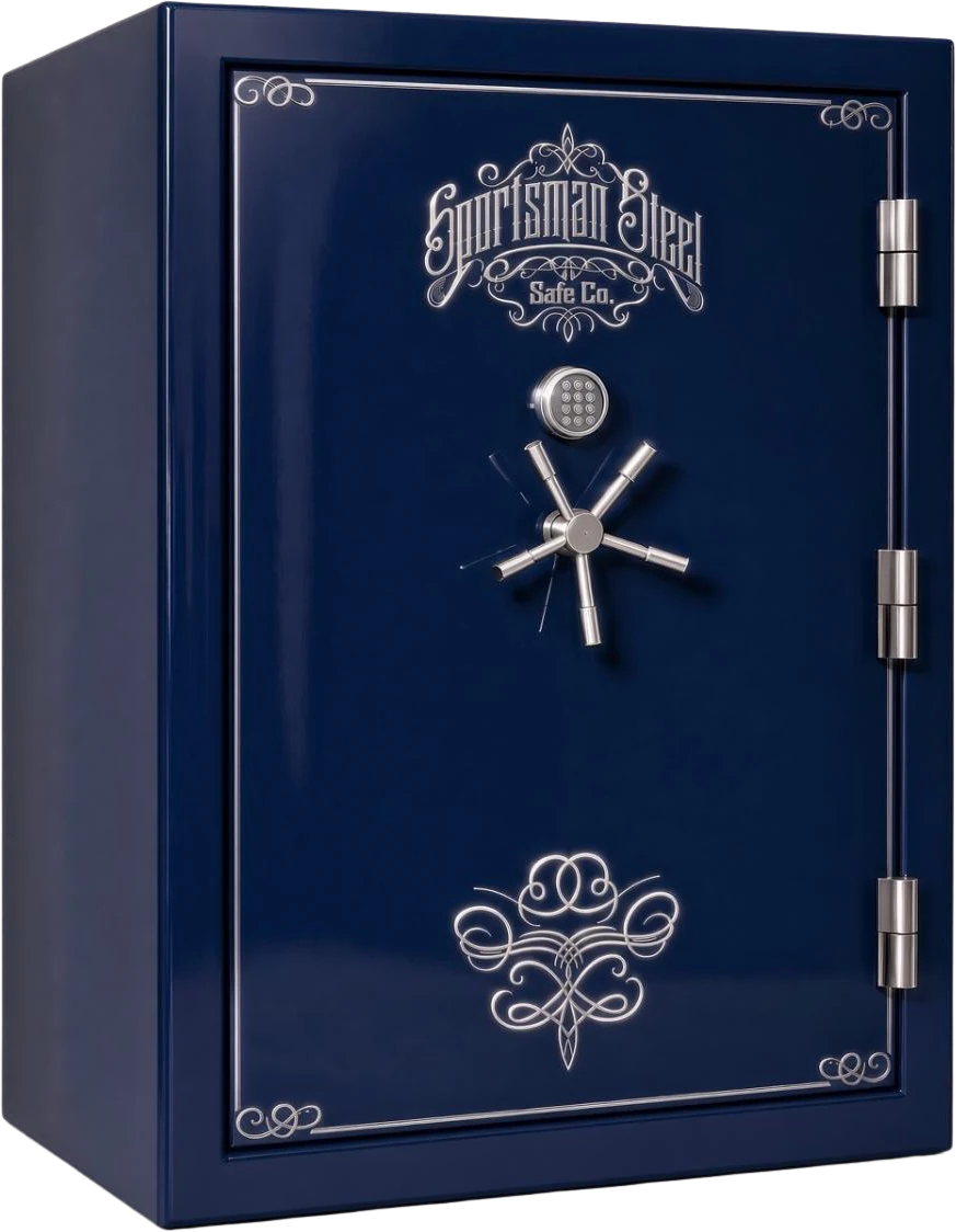 TACTICAL AMERICAN 48 gun safe closed