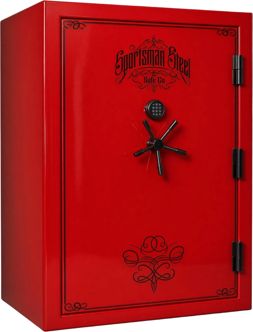 TACTICAL AMERICAN 48 gun safe closed