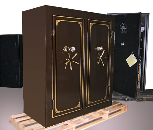 Double Wide Gun Safe on Pallet
